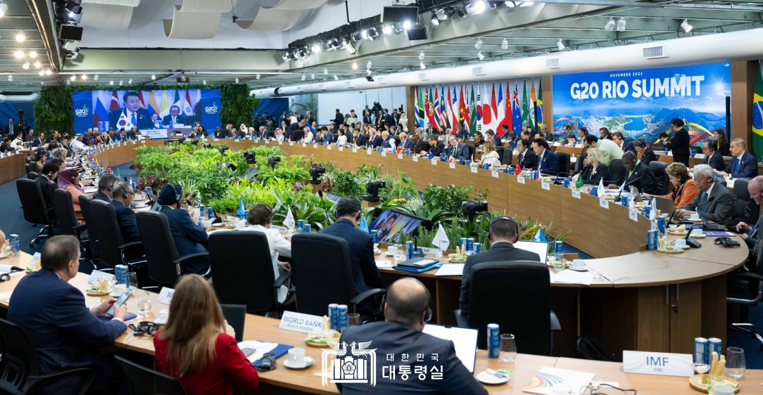 윤석열 대통령, G20 정상회의 세션Ⅲ 발언문                                  